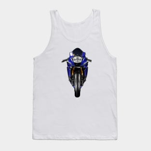 YZF R6 Bike Front View Illustration Tank Top